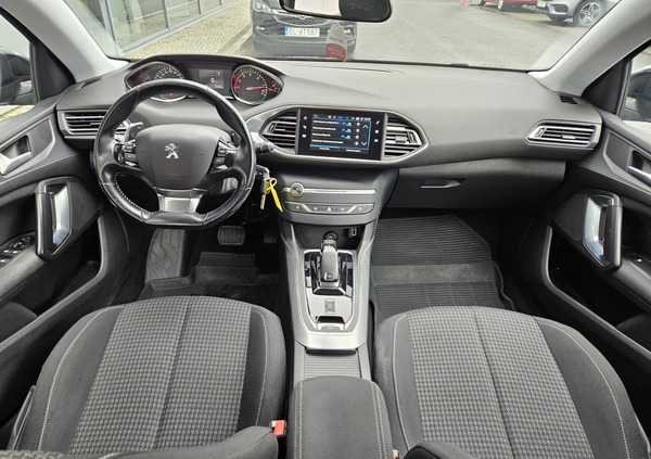 Peugeot 308 cena 49900 przebieg: 164000, rok produkcji 2018 z Czeladź małe 254